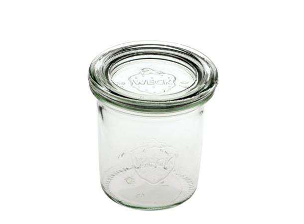 Glasskrukke WECK Ø:60mm, 14cl Leveres uten lokk